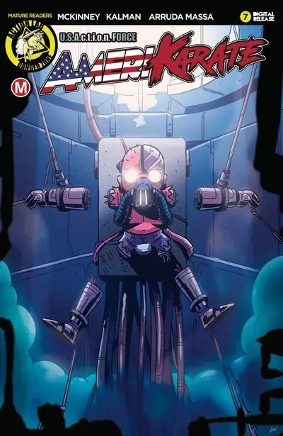 دانلود کمیک Amerikarate #7 (2017)