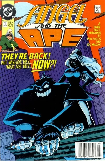 دانلود کمیک Angel and the Ape #1 – 4 (1991)