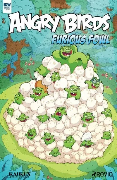 دانلود کمیک Angry Birds Comics Quarterly – Furious Fowl (2017)