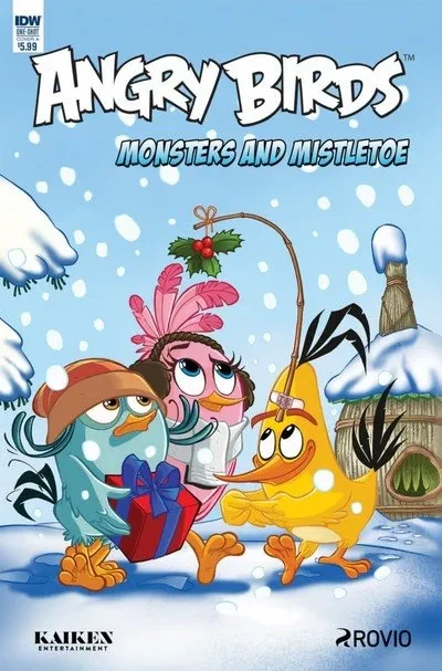 دانلود کمیک Angry Birds Comics Quarterly – Monsters and Mistletoe (2017)