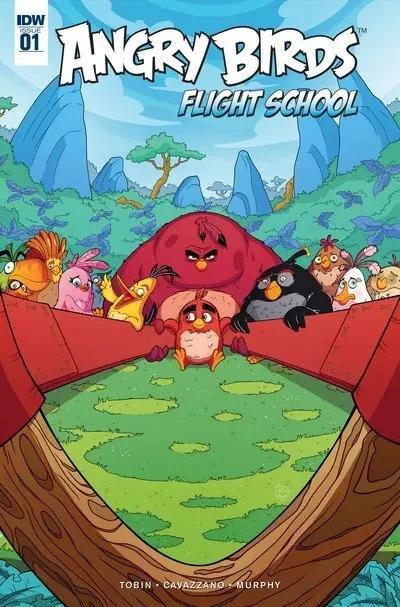 دانلود کمیک Angry Birds – Flight School #1 (2017)