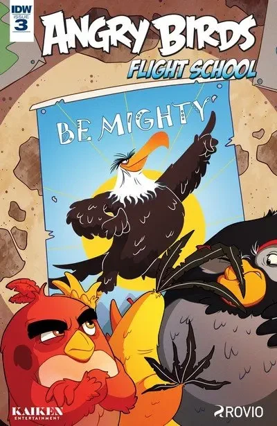 دانلود کمیک Angry Birds – Flight School #3 (2017)