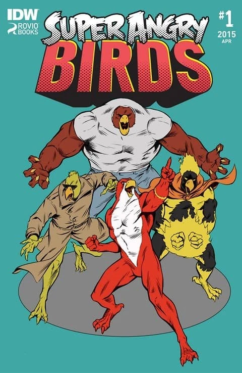 دانلود کمیک Angry Birds – Super Angry Birds #1 – 4 (2015)
