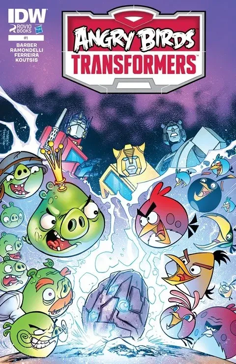 دانلود کمیک Angry Birds – Transformers #1 – 4 (2014-2015)