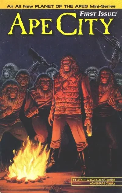 دانلود کمیک Ape City #1 – 4 (1990)