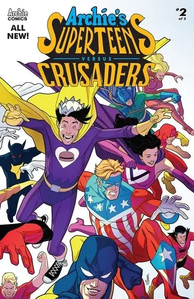 دانلود کمیک Archie’s SuperTeens Vs Crusaders #2 (2018)