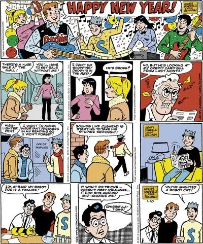 دانلود کمیک Archies Comic Strips (2004-2015)