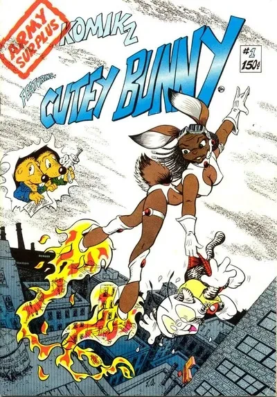دانلود کمیک Army Surplus Komikz Featuring Cutey Bunny #1 – 5 (1982-1985)