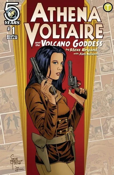 دانلود کمیک Athena Voltaire and the Volcano Goddess #1 – 3 (2016-2017)