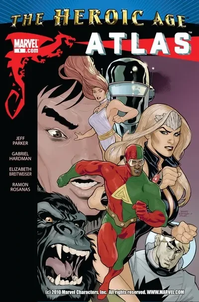 دانلود کمیک Atlas #1 – 5 (2010)