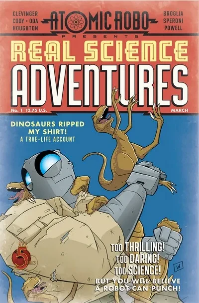 دانلود کمیک Atomic Robo Presents Real Science Adventures #1 – 12 (2012-2013)