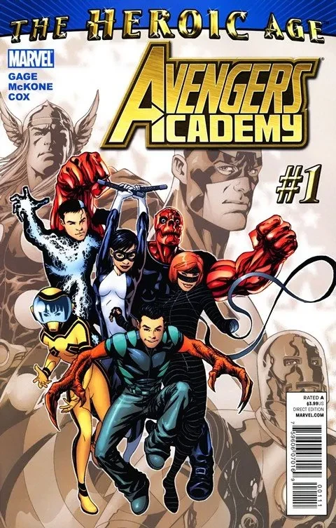 دانلود کمیک Avengers Academy #1 – 39 + Extras (2010-2012)