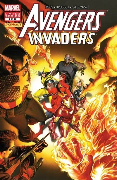 دانلود کمیک Avengers – Invaders #1 – 12 (2008-2009)
