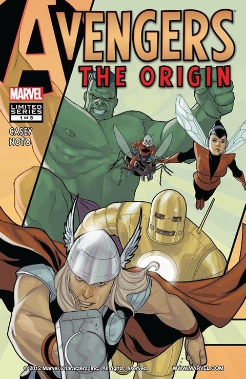 دانلود کمیک Avengers – The Origin #1 – 5 (2010)