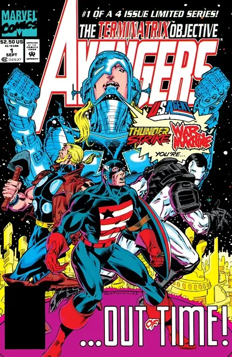 دانلود کمیک Avengers – The Terminatrix Objective #1 – 4 (1993)