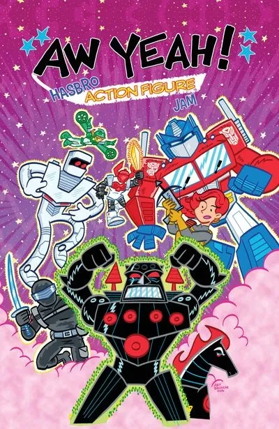دانلود کمیک Aw Yeah! – Hasbro Action Figure Jam (2017)