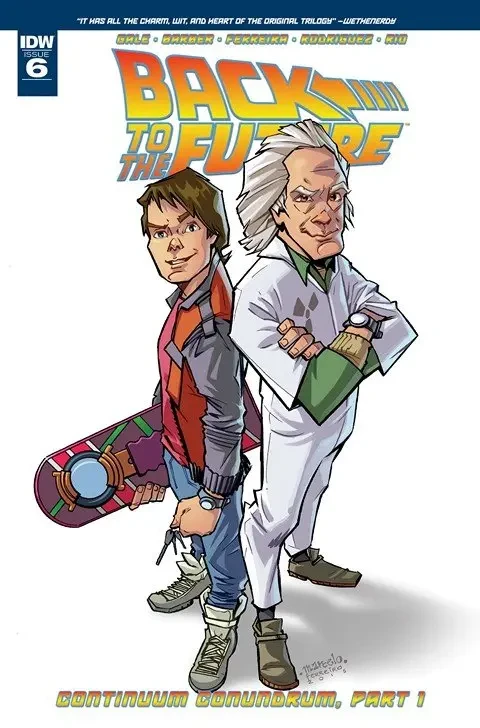 دانلود کمیک Back to the Future #6 (2016)