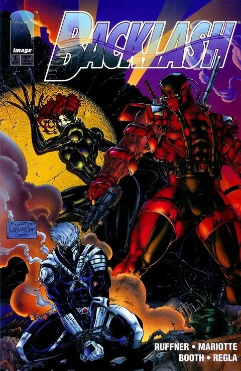دانلود کمیک Backlash #1 – 32 (1994-1997)