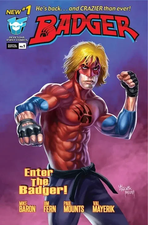 دانلود کمیک Badger #1 – 5 (2016)