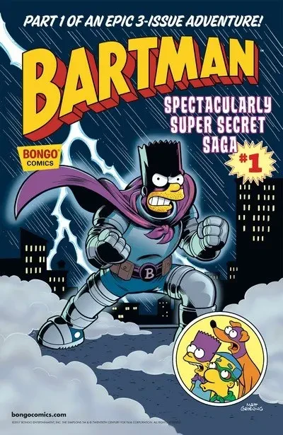 دانلود کمیک Bartman Spectacularly Super Secret Saga #1 (2017)