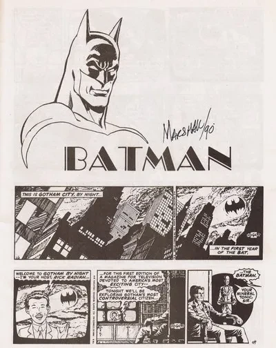 دانلود کمیک Batman Strip 1989