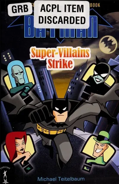 دانلود کمیک Batman Super-Villains Strike – Choose-Your-Fate Adventure Book (2012)