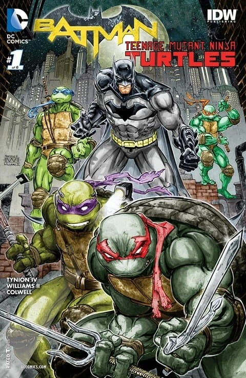 دانلود کمیک Batman-Teenage Mutant Ninja Turtles #1 (2015)