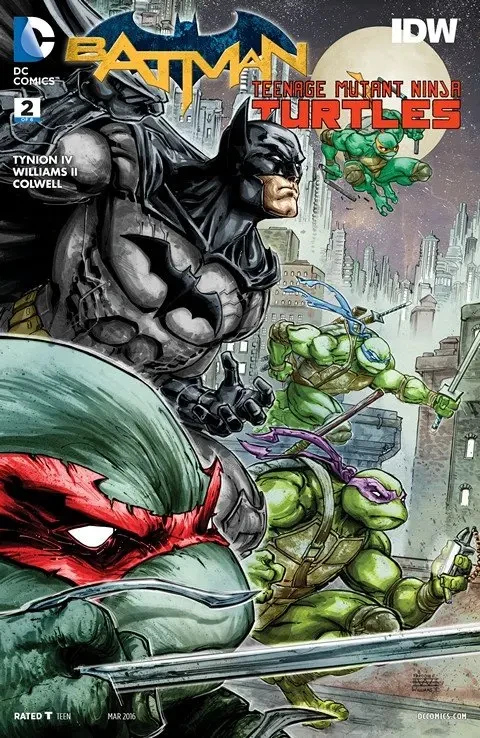 دانلود کمیک Batman – Teenage Mutant Ninja Turtles #2 (2015)