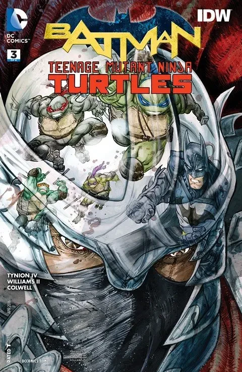 دانلود کمیک Batman – Teenage Mutant Ninja Turtles #3 (2015)