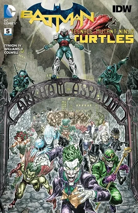 دانلود کمیک Batman – Teenage Mutant Ninja Turtles #5 (2015)