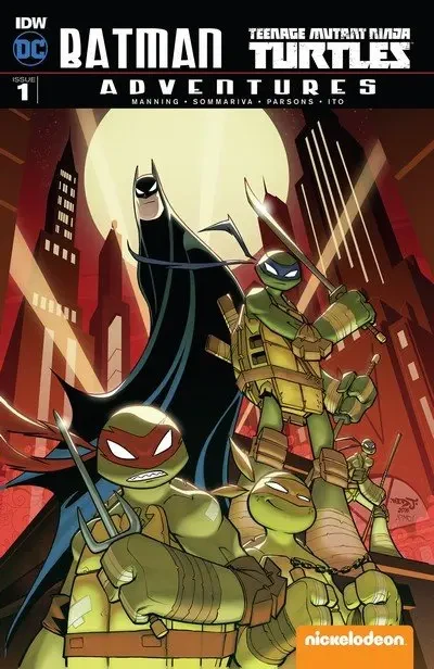 دانلود کمیک Batman – Teenage Mutant Ninja Turtles Adventures #1 – 6 (2016-2017)