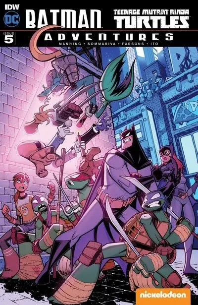 دانلود کمیک Batman – Teenage Mutant Ninja Turtles Adventures #5 (2017)