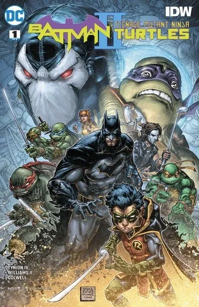 دانلود کمیک Batman – Teenage Mutant Ninja Turtles II #1 (2017)