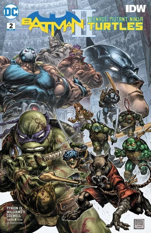 دانلود کمیک Batman – Teenage Mutant Ninja Turtles II #2 (2017)