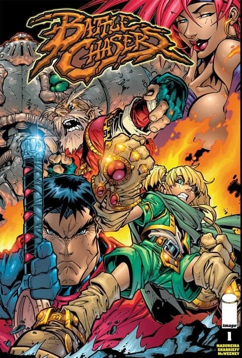 دانلود کمیک Battle Chasers #1 – 9 + Anthology HC (1998-2011)
