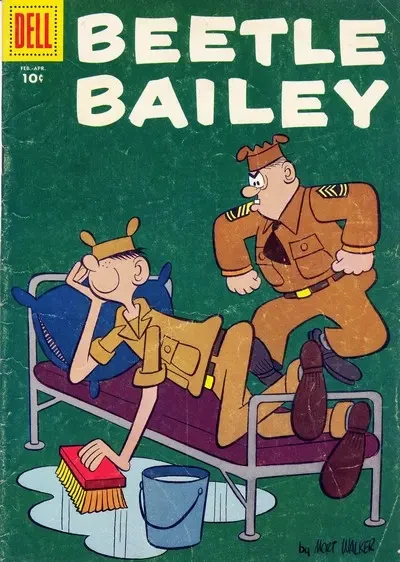 دانلود کمیک Beetle Bailey #5 – 38 (1956-1962) (Dell)