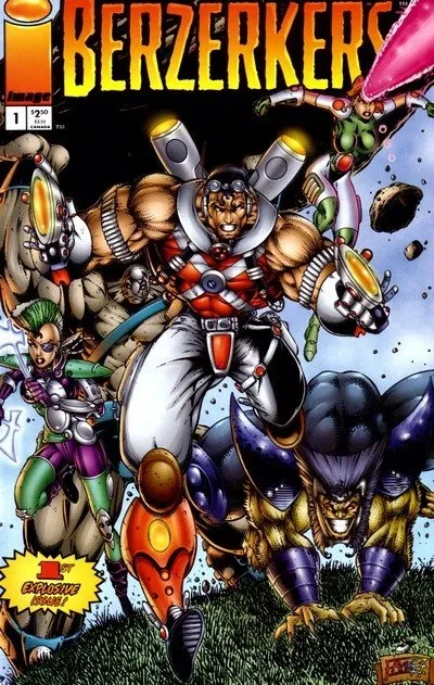 دانلود کمیک Berzerkers #1 – 3 (1995)