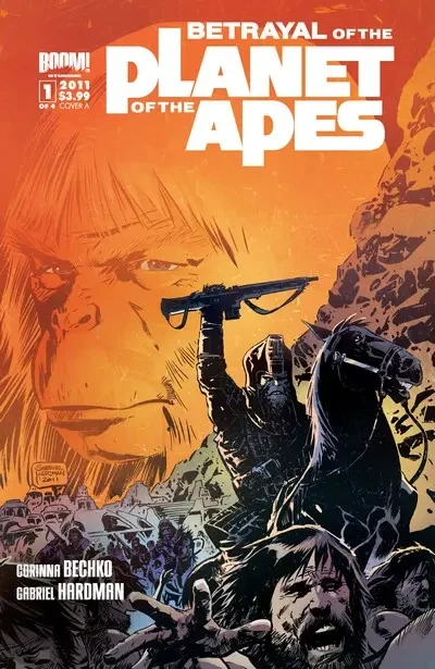 دانلود کمیک Betrayal of the Planet of the Apes #1 – 4 (2011)