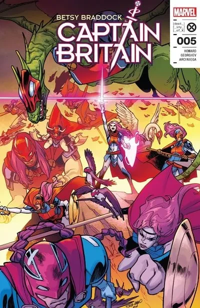 دانلود کمیک Betsy Braddock – Captain Britain #5 (2023)