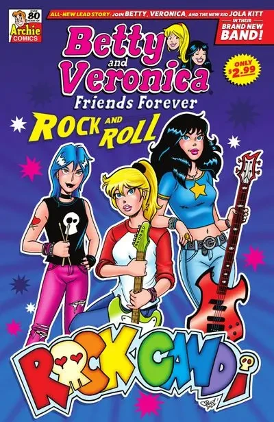 دانلود کمیک Betty and Veronica Friends Forever #19 – Rock ‘n’ Roll (2023)
