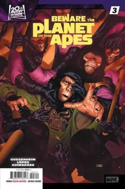 دانلود کمیک Beware the Planet of the Apes #3 (2024)