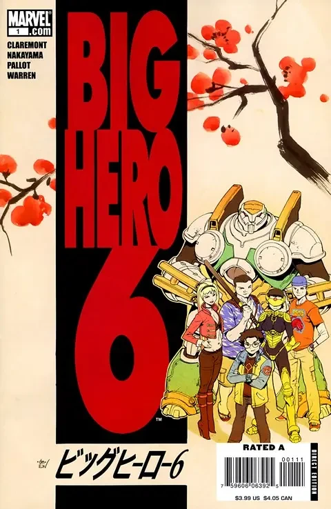 دانلود کمیک Big Hero 6 #1 – 5 + Extras (2008-2009)