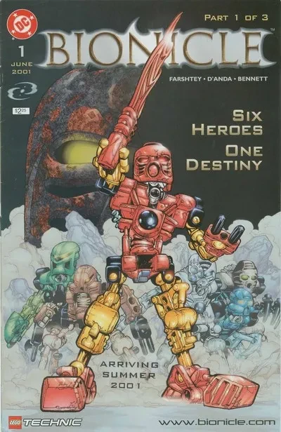 دانلود کمیک Bionicle #1 – 27 (2001-2005)