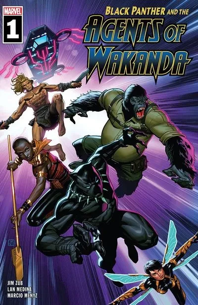 دانلود کمیک Black Panther And The Agents Of Wakanda #1 (2019)