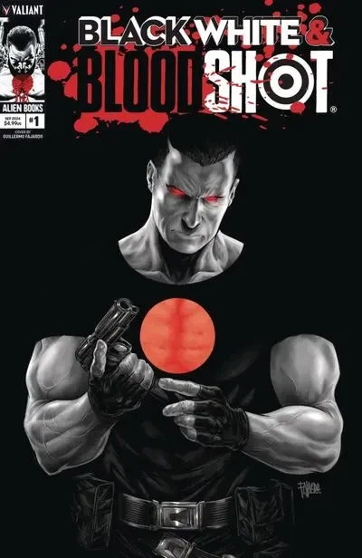 دانلود کمیک Black White and Bloodshot #1 (2024)