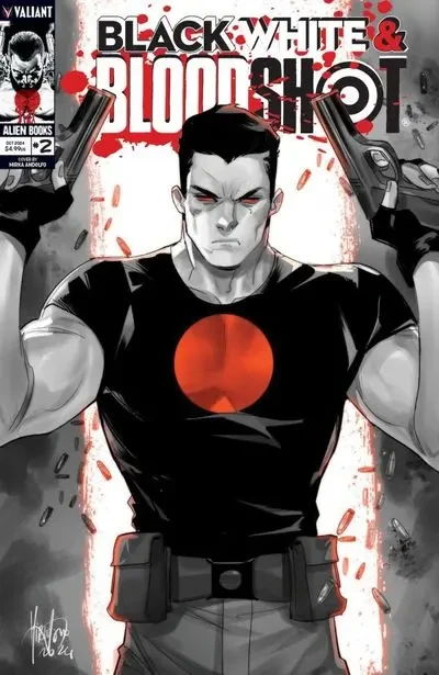 دانلود کمیک Black White and Bloodshot #2 (2024)