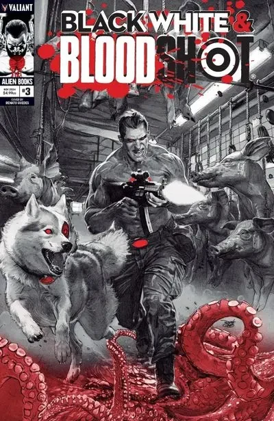 دانلود کمیک Black White and Bloodshot #3 (2024)