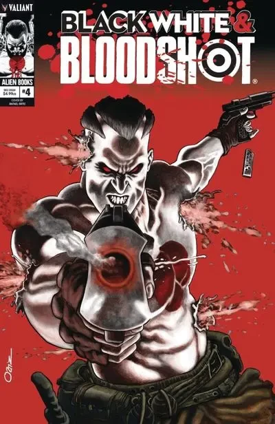 دانلود کمیک Black White and Bloodshot #4 (2024)