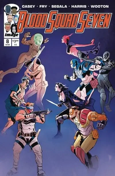 دانلود کمیک Blood Squad Seven #8 (2025)