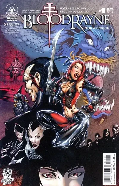 دانلود کمیک BloodRayne – Tokyo Rogue #1 – 3 (2008)